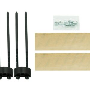 Old Man Mountain Pucks Kit - Front Or Rear, Includes Pucks, Zip Ties, Tape and Hardware